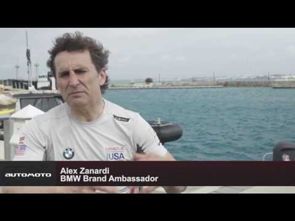 Alex Zanardi meets ORACLE TEAM USA in Bermuda Interview Alex Zanardi. BMW Brand Ambassador