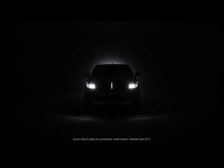 Lincoln Navigator Black Label teaser - Facebook | AutoMotoTV