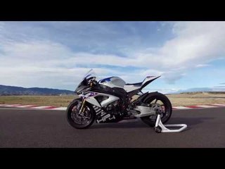 The new BMW HP4 RACE Design Trailer | AutoMotoTV
