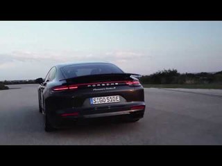 Porsche Panamera Turbo S E-Hybrid Driving Video | AutoMotoTV
