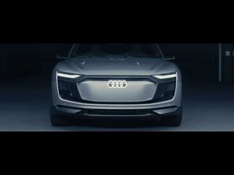 Audi e-tron Sportback Concept at the Auto Shanghai 2017 | AutoMotoTV