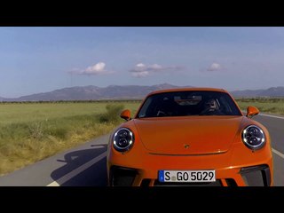 Porsche 911 GT3 Driving in the Country in Lava Orange Trailer | AutoMotoTV
