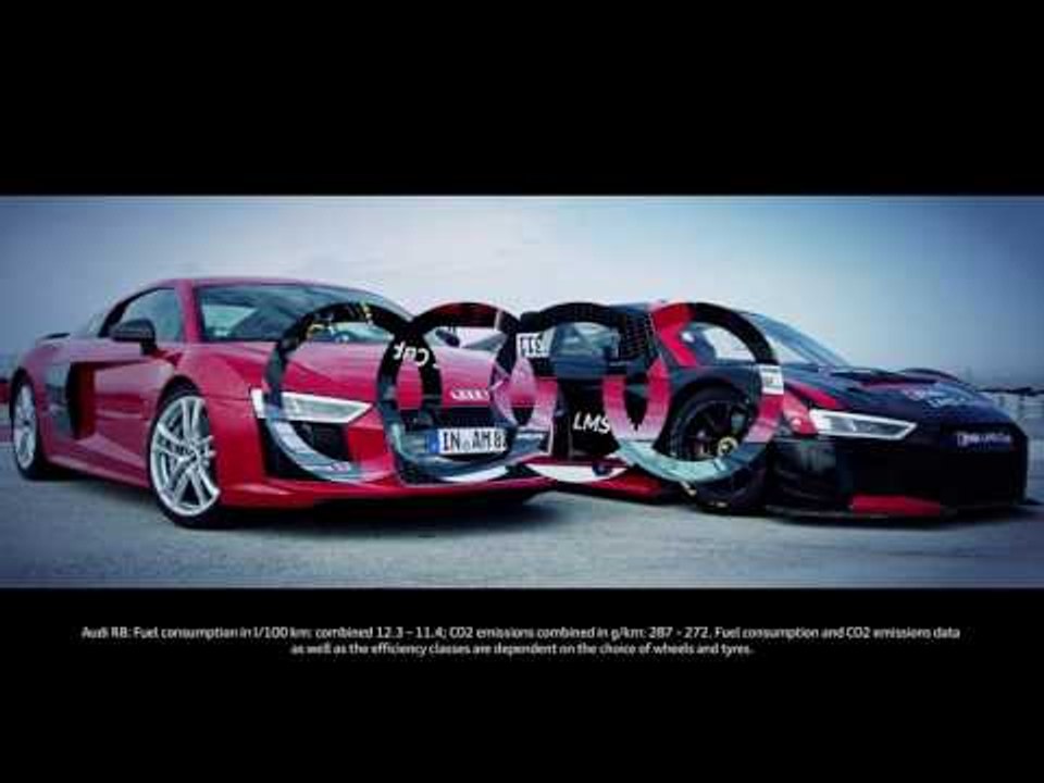 Born on the track, built for the road - Audi R8 and R8 LMS | AutoMotoTV