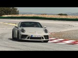 Porsche 911 GT3 Driving on the Race Track in Crayon Trailer | AutoMotoTV