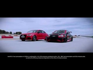 Born on the track, built for the road - Audi RS 3 and RS 3 LMS | AutoMotoTV