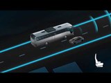 The new Mercedes-Benz Tourismo - Lane Departure Warning System (SPA) - Animation | AutoMotoTV