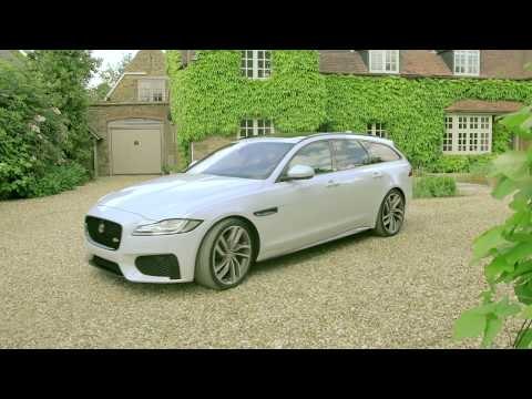 The new Jaguar XF Sportbrake - Air Ionisation | AutoMotoTV