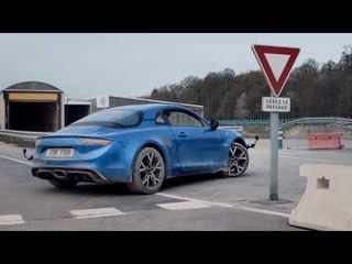 Alpine A110 Torture Test - Gravel terrain | AutoMotoTV