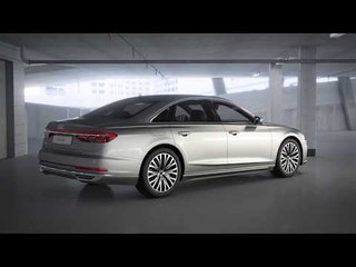 Audi A8 - Matrix LED reading lamp Animation | AutoMotoTV