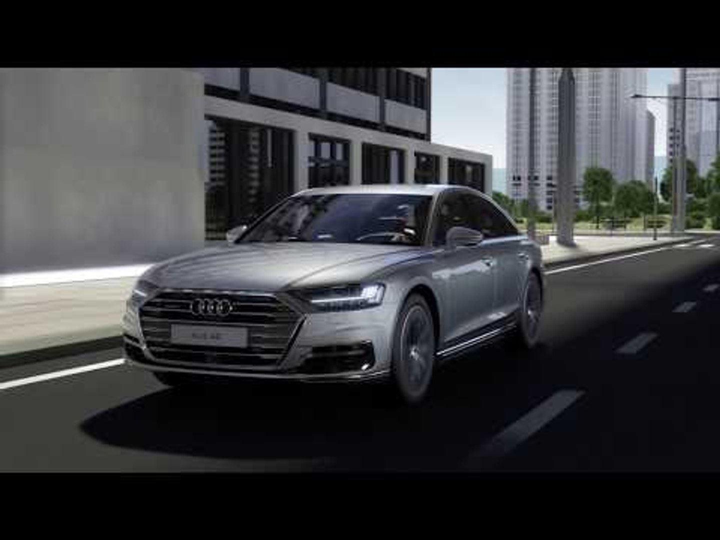 ⁣Audi A8 - Audi AI parking pilot and garage pilot Animation | AutoMotoTV