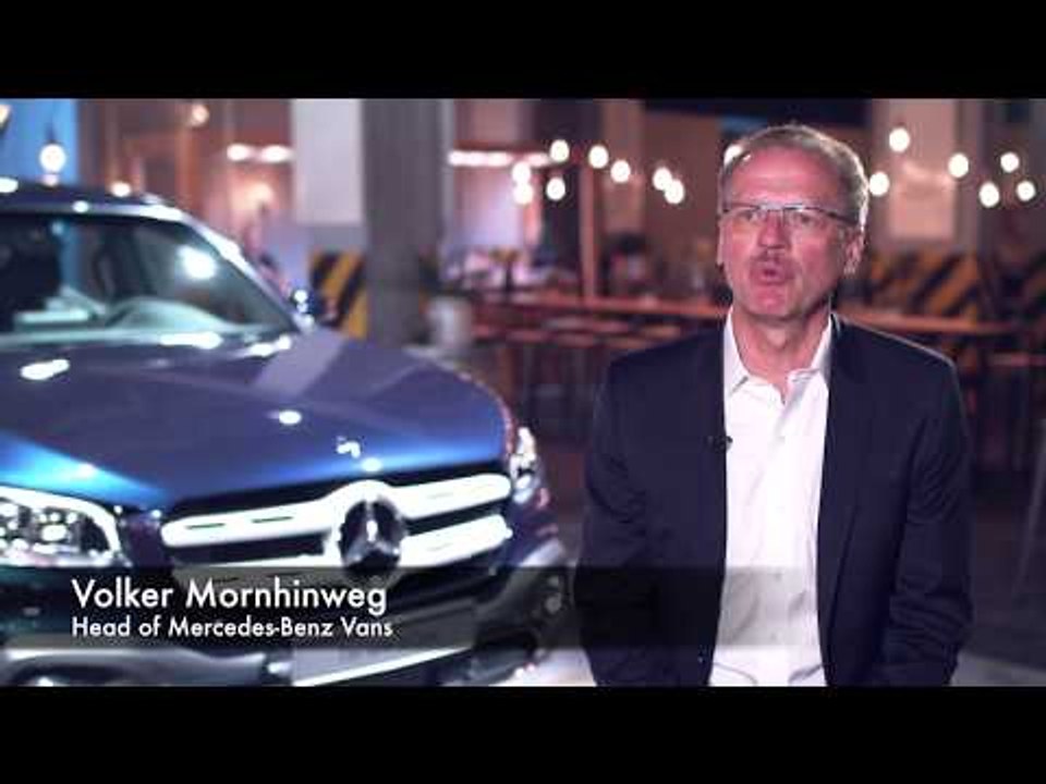 World Premiere of the Mercedes-Benz X-Class - Volker Mornhinweg, Head of Mercedes-Benz Vans