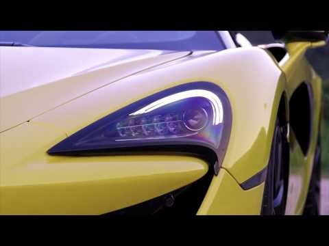 McLaren 570S Spider Design in Sicilian Yellow | AutoMotoTV