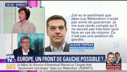 Mélenchon: "Tsipras est l’une des figures les plus minables de la vie politique européenne"