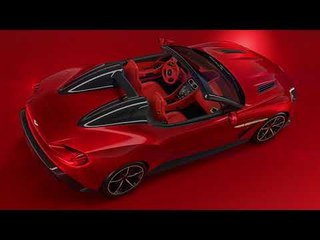 Aston Martin Vanquish Zagato Speedster First Video