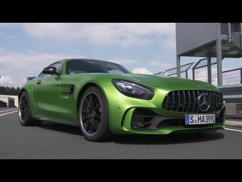 Mercedes-AMG GT R AMG Design in green hell magno