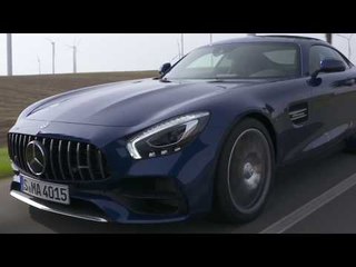 Mercedes-AMG GT brilliant blue metallic Driving Video
