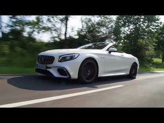 The new Mercedes-AMG S 63 4MATIC+ Cabriolet - Driving Video