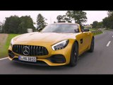 Mercedes-AMG GT C Roadster AMG solarbeam Driving Video