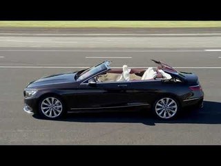 The new Mercedes-Benz S-Class Cabriolet Exterior Design