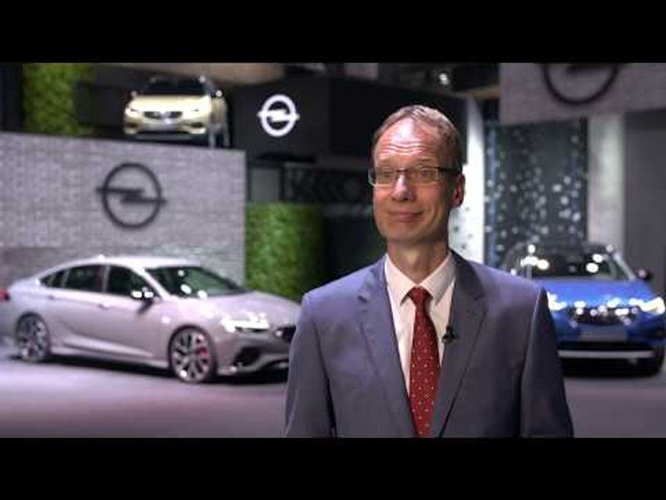 Opel at the IAA 2017 - Interview Michael Lohscheller