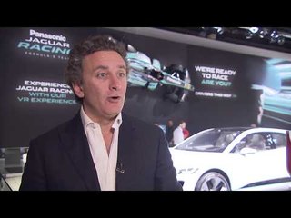 Jaguar Land Rover at IAA 2017 - Interview Alejandro Agag, Founder & CEO, FIA Formula E