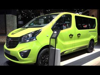 The new Opel Vivaro Tourer at IAA 2017