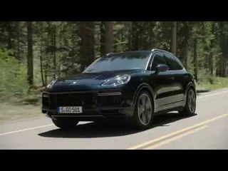 The new Porsche Cayenne Turbo Driving Video