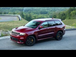 2018 Jeep Grand Cherokee Trackhawk Design in Red