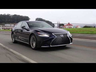 Tải video: 2018 Lexus LS 500 H AWD Driving Video in Nightfal Mica