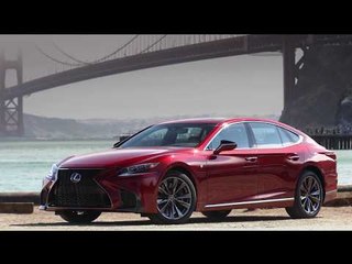 2018 Lexus LS 500 F Sport Design in Matador Red