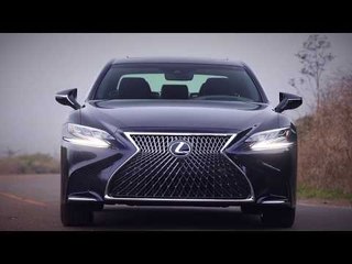 2018 Lexus LS 500 H AWD Exterior Design in Nightfal Mica
