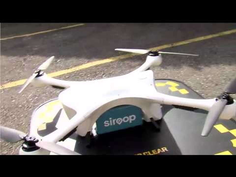 Mercedes Benz Commercial Vehicles Vans and Drones - Demonstration Part 1