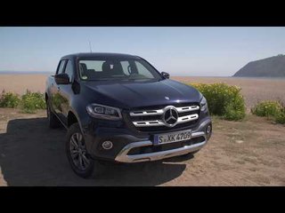 Mercedes-Benz X-Class Design in Cavansite blue metallic