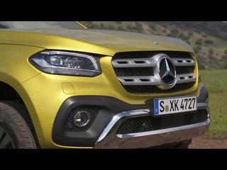 Mercedes-Benz X-Class Design in Limonite yellow metallic