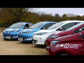 2017 Renault ZOE at the Monte Carlo eRally Day 1