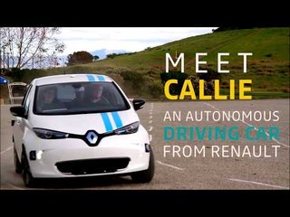 2017 Renault CALLIE   an autonomous driving car from Renault