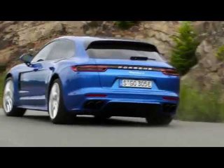 Porsche Panamera 4 E-Hybrid Sport Turismo Driving Video