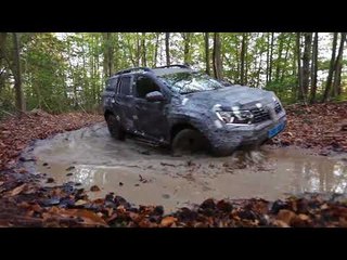 2017 All new Dacia DUSTER 4x4 tests drive in Aubevoye