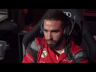 Real Madrid Players - Virtual test drive in the Audi e-tron FE04