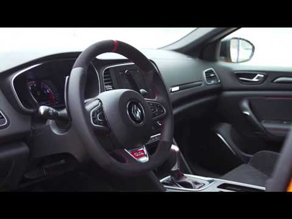 2018 New Renault MEGANE R.S. Sport chassis and EDC gearbox Interior Design