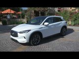 2019 Infiniti QX50 Exterior Design in White