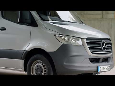 The new Mercedes Benz Sprinter Panel van right hand drive - Design