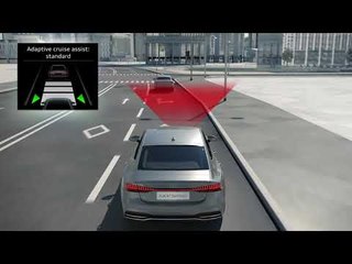 Audi A7 Animation predictive efficiency assistant with pACA
