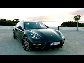 Porsche Panamera Turbo S E-Hybrid Sport Turismo in Volcano Grey Metallic Design Hybrid Trackdays