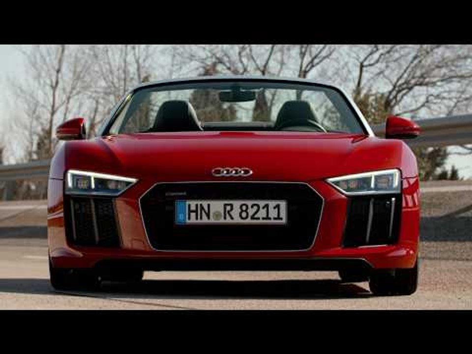 Audi R8 Spyder V10 RWS Exterior Design