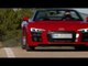 Audi R8 Spyder V10 RWS Driving Video