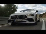 The all new Mercedes-AMG GT 53 4MATIC+ 4-Door Coupe Driving Video