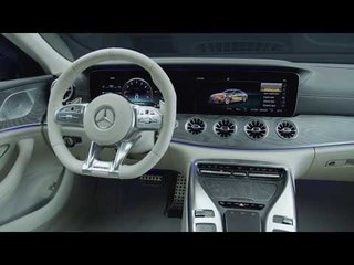 Télécharger la video: The all new Mercedes-AMG GT 63 S 4MATIC+ 4-Door Coupe - Studio Design Interior