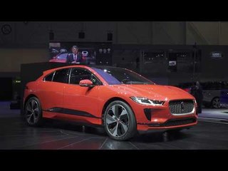 Jaguar I-Pace presented at the 2018 Geneva Motor Show