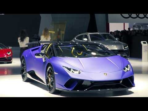 Geneva 2018 Social Media Capsule – Lamborghini Huracan Performante Spyder